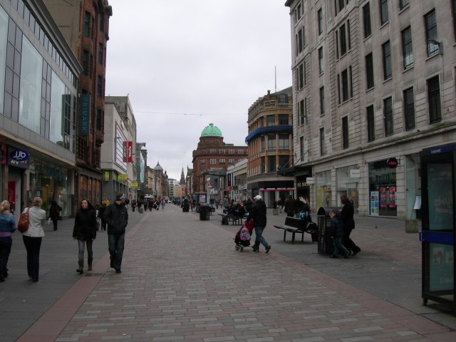 Argyle Street - facing east