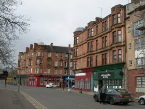 Greendyke Street tenements - bordering Glasgow Green